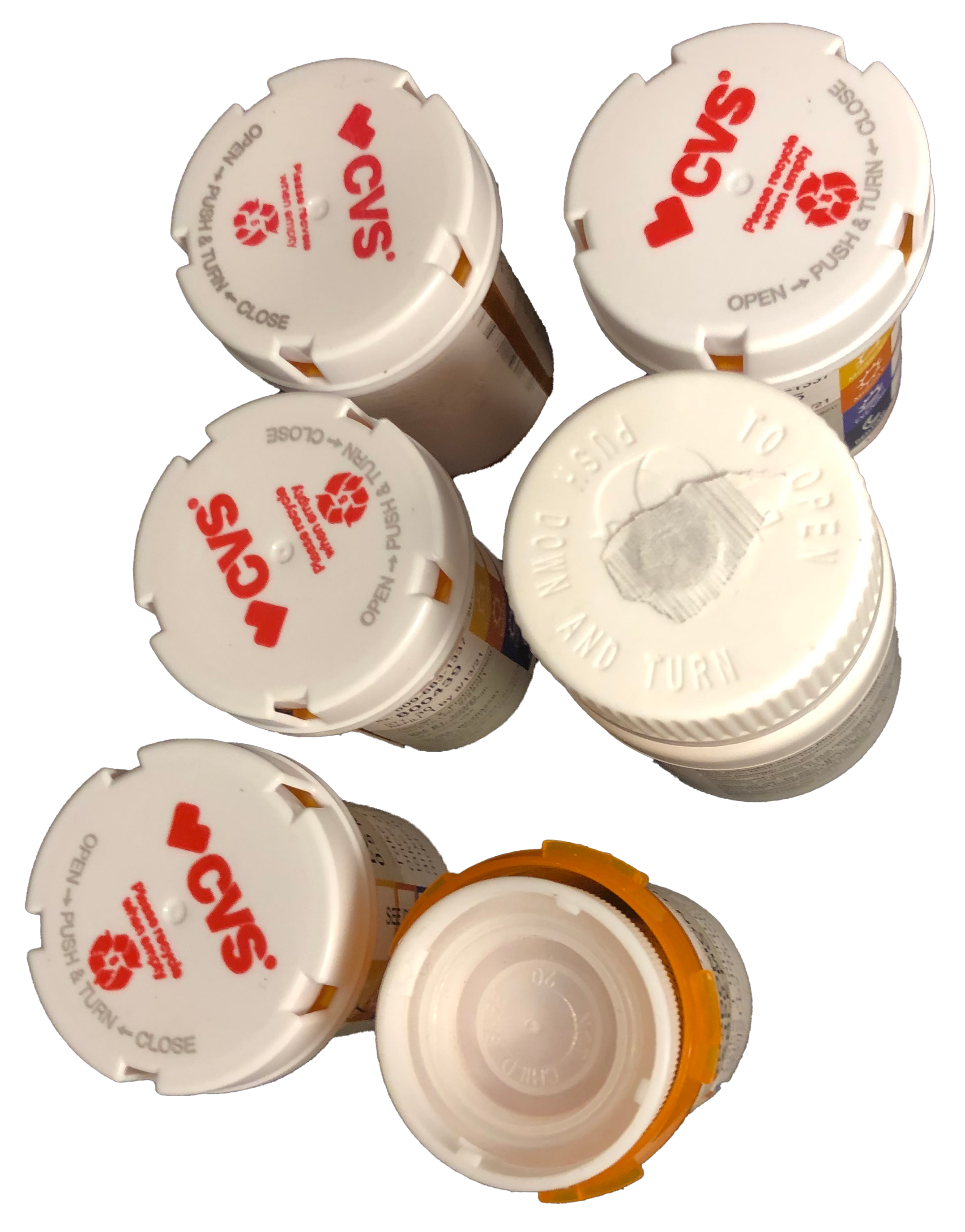 a collection of medicine bottles